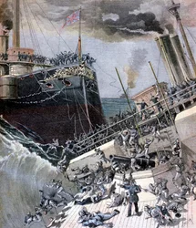 An Accident Aboard the Victoria, 22 June 1893