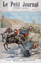 An heroic mother, 1897