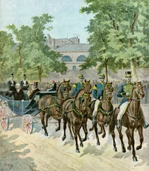 Arrival of Felix Faure at the Hippodrome, 1895