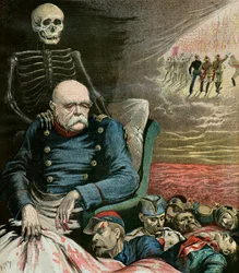 Caricature Portrait of Otto Von Bismarck