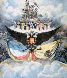 Celebrations at the Opera in Paris in honour of the Franco-Russian Dual Alliance, 1893