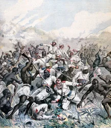 Destruction of a German Expedition in Africa