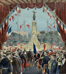 Felix Faure Inaugurates the Monument Marking the Centenary of Nice