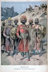 Menelik II of Abyssinia, 1895