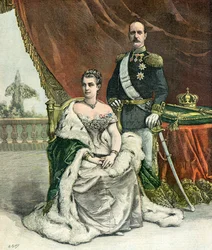 Portrait of King George I of Greece