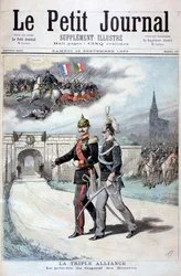 The Triple Alliance, Germany, Austria-Hungary, and Italy, 1894
