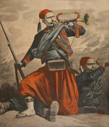 The bugles of Malakoff, illustration from 