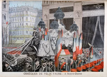 The Funeral of President Félix Faure, on 23rd February 1899