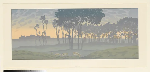 Dawn (Plate 1 from: La Féerie des Heures)