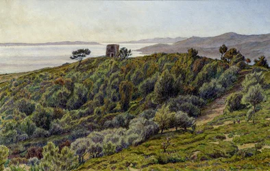 Old Tower and the Islands of Hyeres