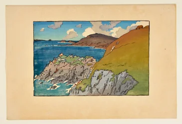 [Landscape with Breton Cliffs]