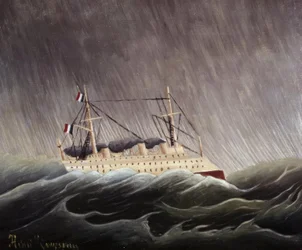 Ship in the Storm