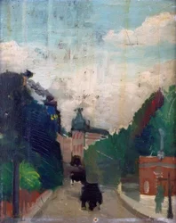 Sketch, View of the Metropolitan Palace
