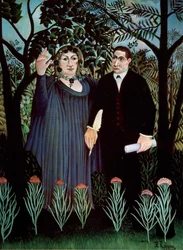 The Poet and his Muse. Portrait of Guillaume Apollinaire and Marie Laurencin, 1909