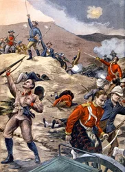 British Soldiers Defeated by Boer Fighters, During the Boer War