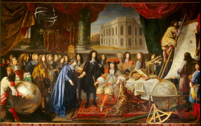 Colbert Presenting the Members of the Royal Academy of Sciences to Louis XIV in 1667