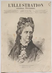 Her Majesty the Empress of Russia; Deceased June 3, 1880