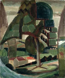 Landscape at Meulon-Hardricourt
