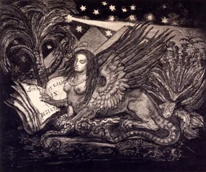 Sphinx, frontispiece to 
