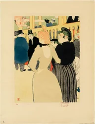 At the Moulin Rouge, La Goulue and Her Sister