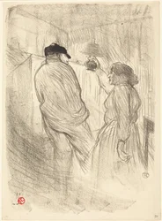 At the Théâtre-Libre: Antoine in "L