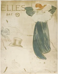 Frontispiece for the portfolio Elles