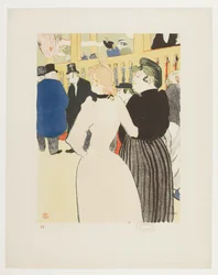 La Goulue and Her Sister