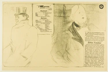 Oscar Wilde and Romain Coolus—Program for Raphaël and Salomé