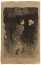 Rehearsal at the Folies-Bergère—Emilenne D