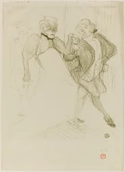Réjane and Galipaux, in Madame Sans-Gêne