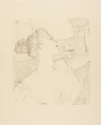 Sybil Sanderson, from Treize Lithographies