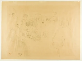 The Lebaudy Trial, Mademoiselle Marsy Giving Evidence