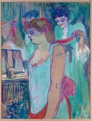 The Tattooed Woman or The Toilette