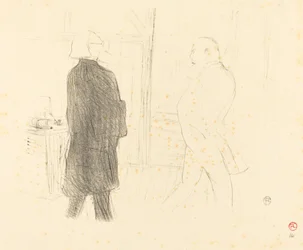 Antoine and Gémier in Une Faillite, 1894