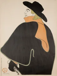 Aristide Bruant in his Cabaret