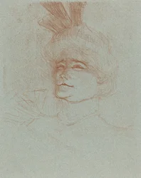 Bust of Mlle. Marcelle Lender, Turned Three Quarters