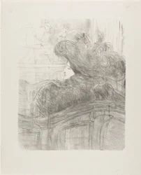 Cléo de Mérode, from Treize Lithographies