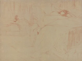 Collapsed on the Bed, from the series Elles