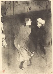 Dress Rehearsal at the Folies-Bergere, 1893