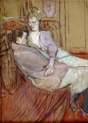 Study for The Two Friends