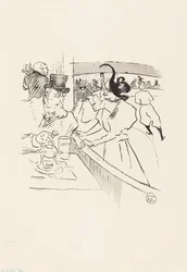 In the Skating Professional Beauty, 1895