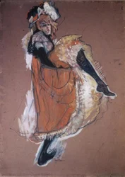 Jane Avril Dancing