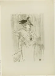 Mademoiselle Marcelle Lender, Standing