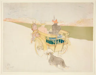 Country Outing; The Barrel or The English Buggy