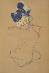 Seated Woman from Behind - Study for Au Moulin Rouge, 1892
