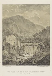 Mountain Landscape with Watermill near Trier