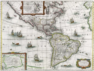 Map of the Americas, 1631