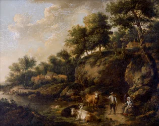 Landscape with Cowherd