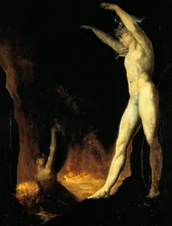 Satan calling to Beelzebub