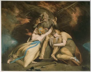 Painting of The Death of Oediphus